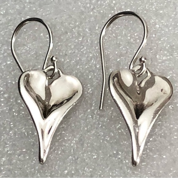 Hagit Gorali Jewelry - Hagit Gorali 925 Dangle Heart Earrings